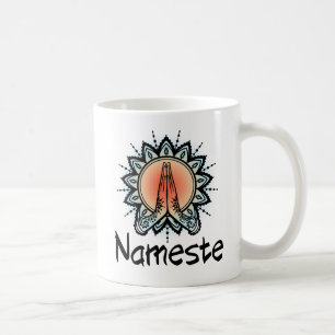 Caneca De Café Ioga/ Caneta Pilates. Nameste
