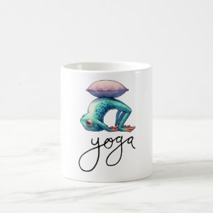 Caneca De Café Ioga do Sapo