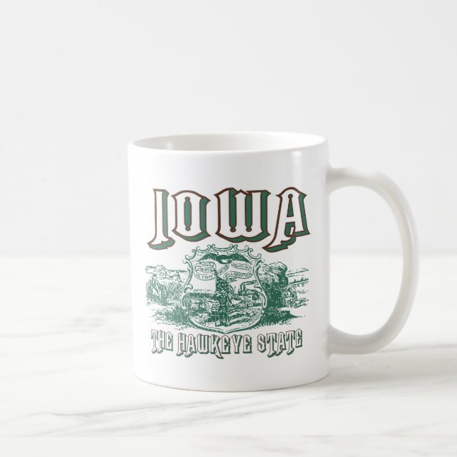 Caneca De Café Iowa (Direita)