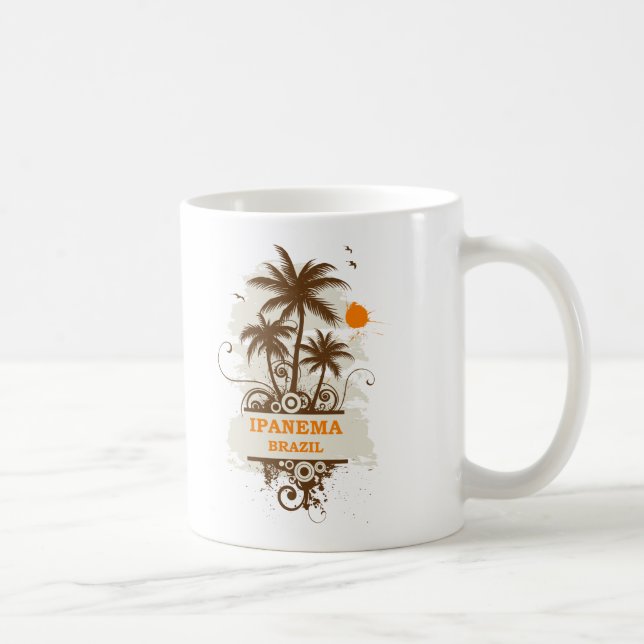Caneca De Café Ipanema Brasil (Direita)