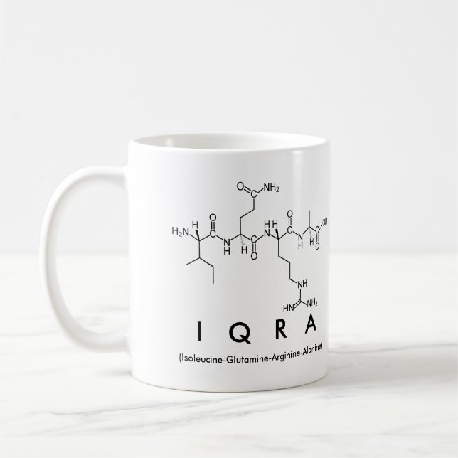 Caneca De Café Iqra peptide (Esquerda)