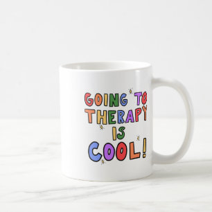 Caneca De Café Ir à Terapia É Legal Saúde Mental Psicologia Escol