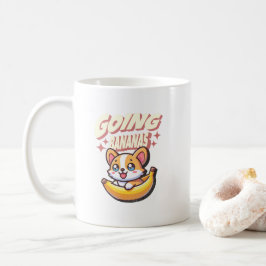 Caneca De Café Ir para Bananas Engraçado Corgi