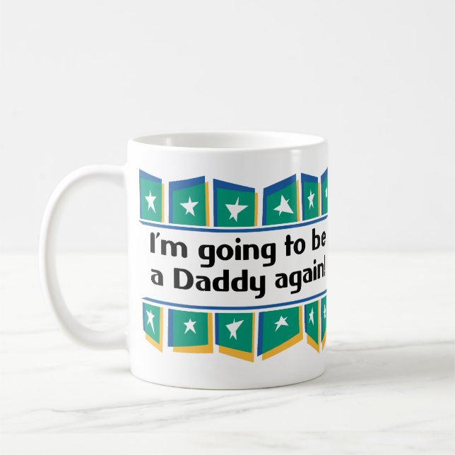 Caneca De Café Ir ser um pai outra vez! (Esquerda)