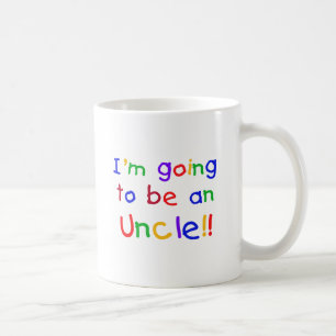 Caneca De Café Ir ser um texto do tio cores preliminares
