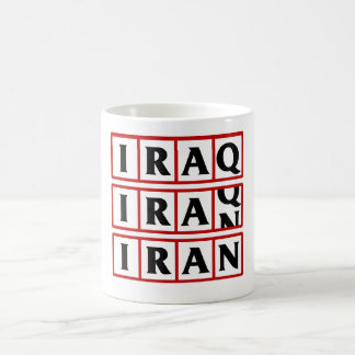 Caneca De Café Irã a Iraque
