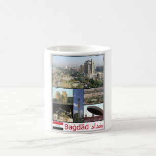 Caneca De Café Iraque - Mosaico de Bagdade -