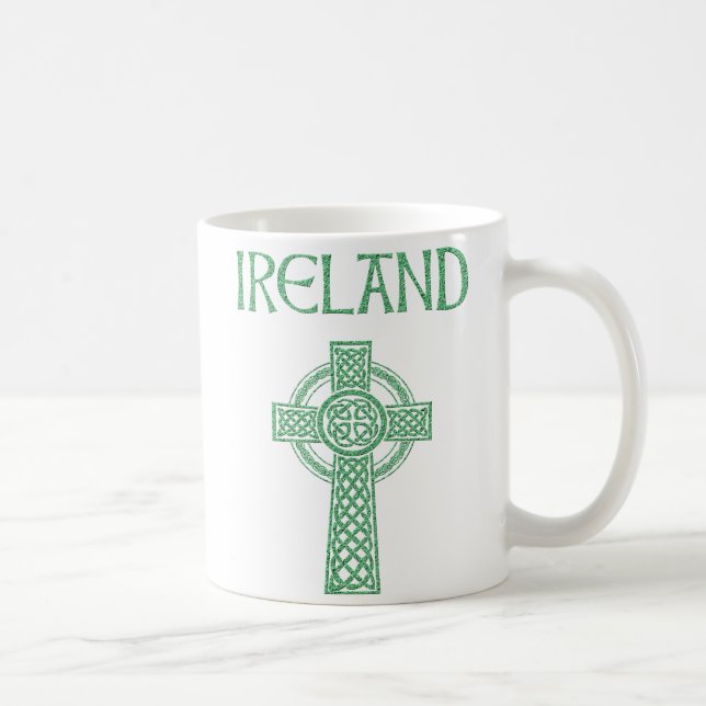 Caneca De Café Ireland Celtic Cross Mug (Direita)