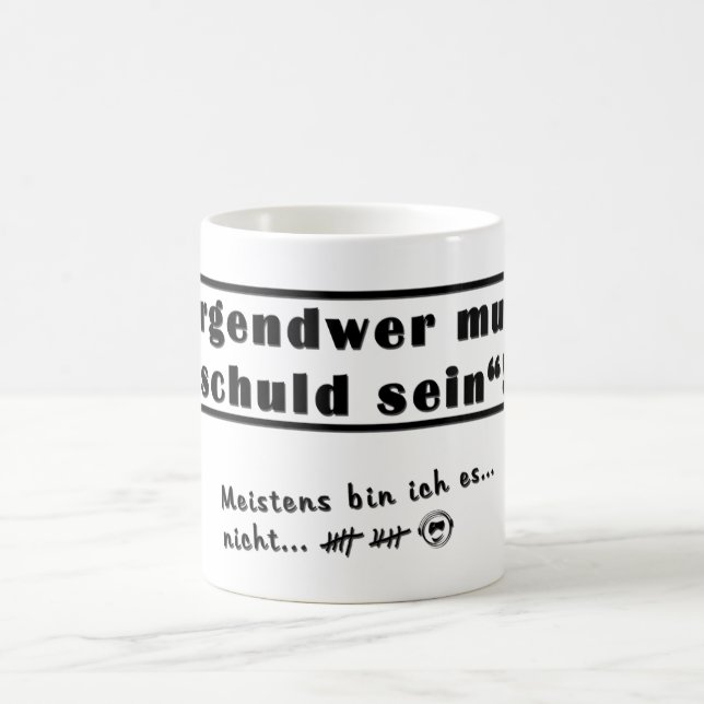 Caneca De Café Irgendwer (Centro)