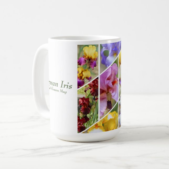 Caneca De Café Íris Alemã [Classic Mug] (Frente Esquerda)