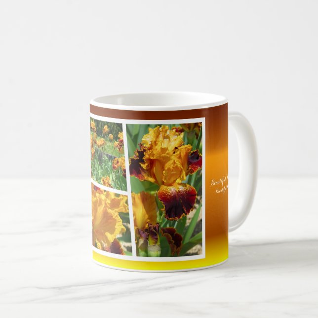 Caneca De Café Iris ‘Michigan Pride’ [Classic Mug] コーヒーマグカップ (Frente Esquerda)