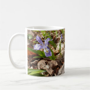 Caneca De Café Irises da Miniatura Selvagem