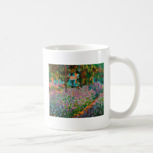 Caneca De Café Irises Monet Garden Flores Giverny