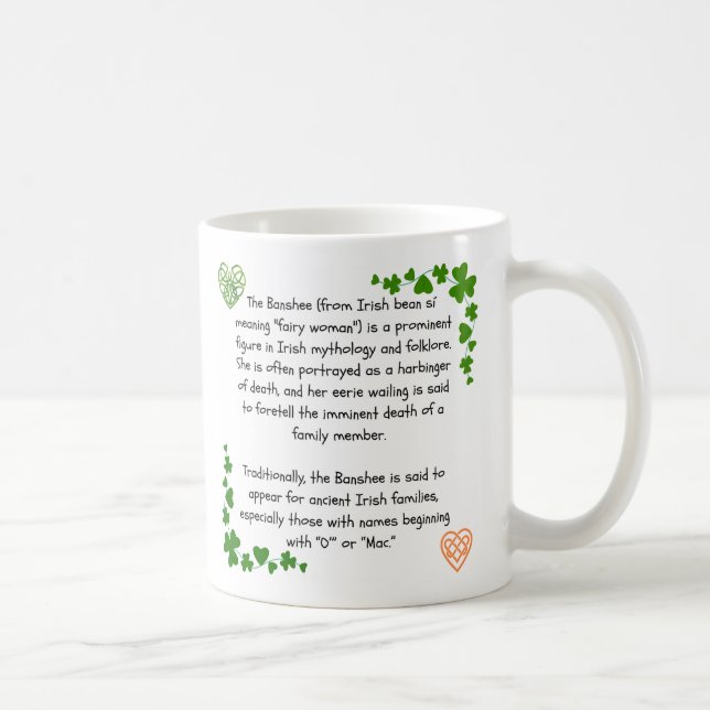 Caneca De Café Irish Banshee Mug - Segue Minha Família (Direita)