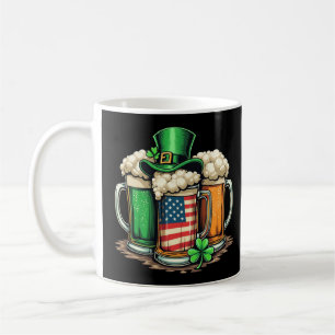 Caneca De Café Irish Beer Ireland - Partido do Bebendo Dia de São