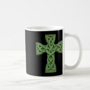 Caneca De Café Irish Celtic Cross Knot Christian Santa Trindade S
