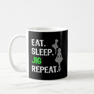 Caneca De Café Irish Dance Coma Sono Jig Repetir