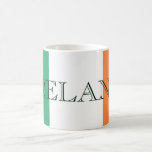 Caneca De Café Irish Flag Ireland<br><div class="desc">Irish Flag Ireland Classic Mug Design © Trinkets and Things 2017 - AHP Design. Todos os Direitos Reservados.</div>