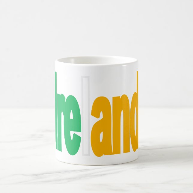 Caneca De Café Irish Lettering Mug (Centro)