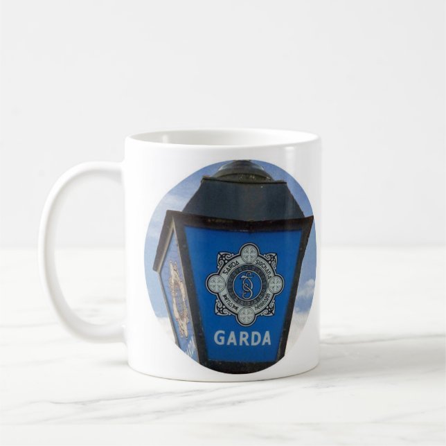 Caneca De Café Irish Police, Irish Garda, Irish, Ireland, Garda (Esquerda)