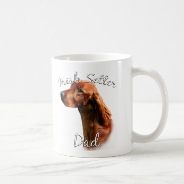 Caneca De Café Irish Setter Pai 2 (Direita)