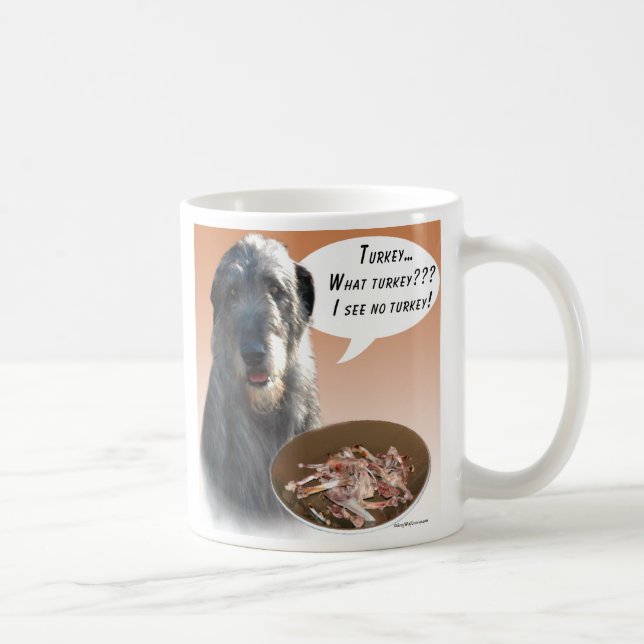 Caneca De Café Irish Wolfhound Turquia (Direita)