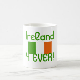 Caneca De Café Irlanda 4 alguma vez/bandeira