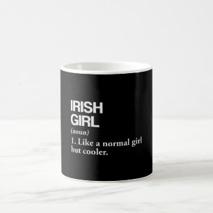 Caneca De Café Irlanda Definição Irlanda País de pavilhão