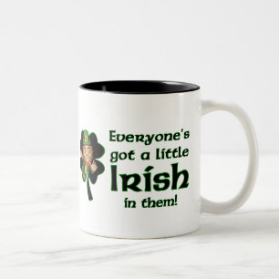 Caneca de café irlandês