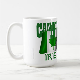 Caneca De Café Irlandês canadense