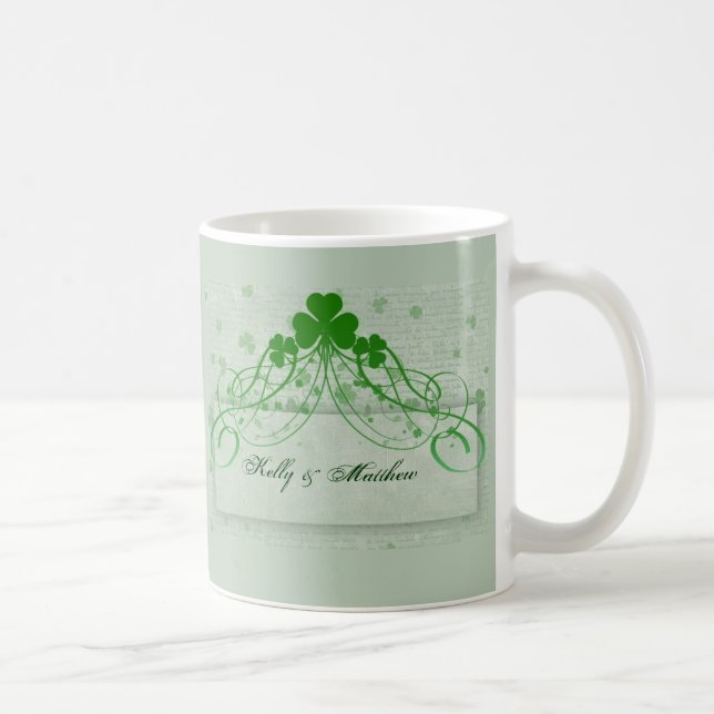 Caneca De Café Irlandês elegante (Direita)