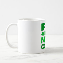 Caneca De Café Irlandês Eu Tinha Mais Café – Shamrock Engraçado