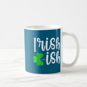Caneca De Café Irlandês-ish Fofo Patrimônio Irlandês Sorte Trevo 