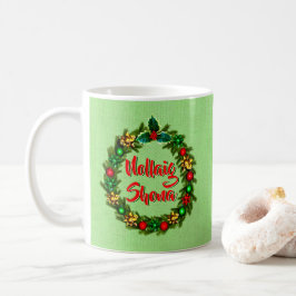 Caneca De Café Irlandês Nollaig Shona Merry Christmas