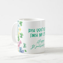Irlandês Você Me Deixaria Terminar Meu Café
