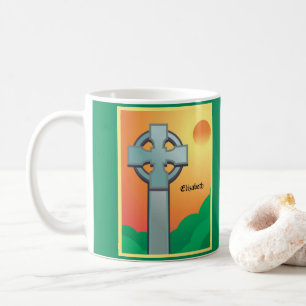 Caneca De Café Irlandeses Bênçãos Cruzados Personalizados