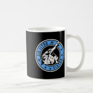 Caneca De Café Irmã de Jiu Jitsu Brasileiro Lutadora de Jiu Jitsu