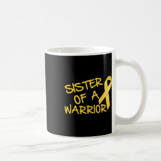 Caneca De Café Irmã De Um Cancer De Infância Guerreira