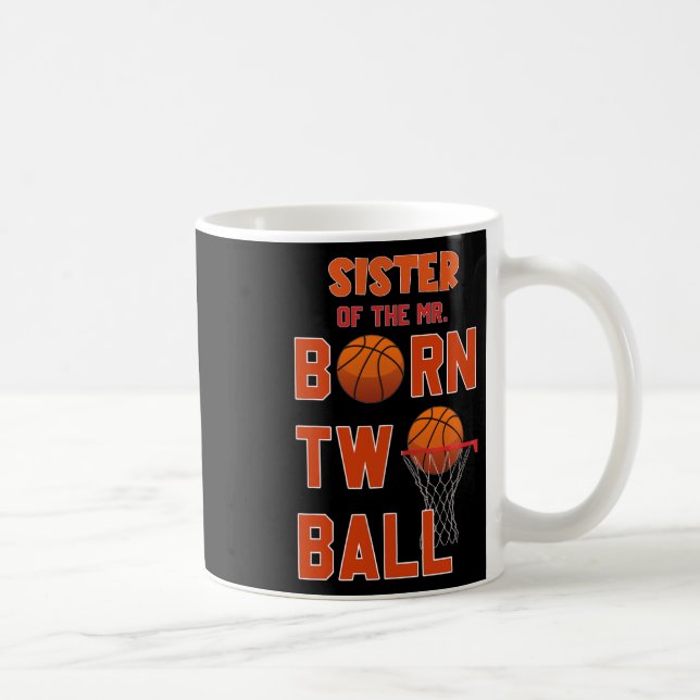 Caneca De Café Irmã do Sr. Nascido Duas Vezes Esboço de 2º Aniver (Direita)