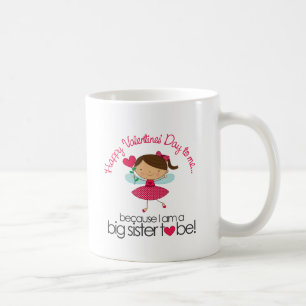 Caneca De Café Irmã mais velha feericamente feliz a ser t-shirt