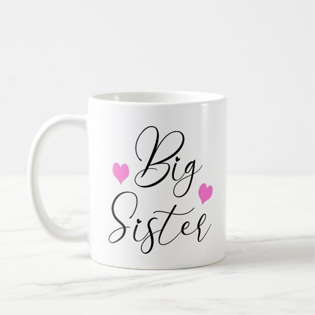 Caneca De Café Irmã Mais Velha Fofa       (Esquerda)