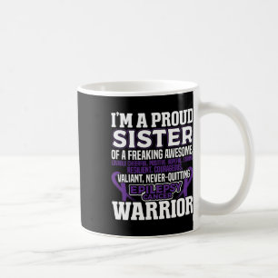 Caneca De Café Irmã Orgulhosa Conscientização Epilepsia Mulheres