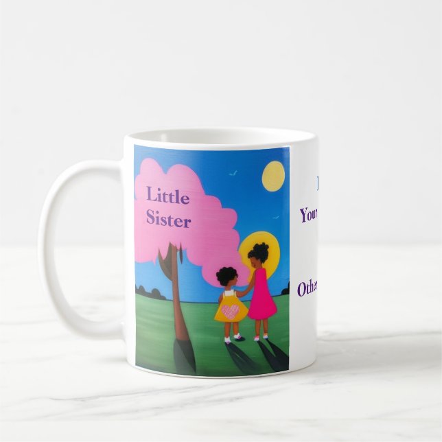 Caneca De Café Irmã Pequena (Esquerda)