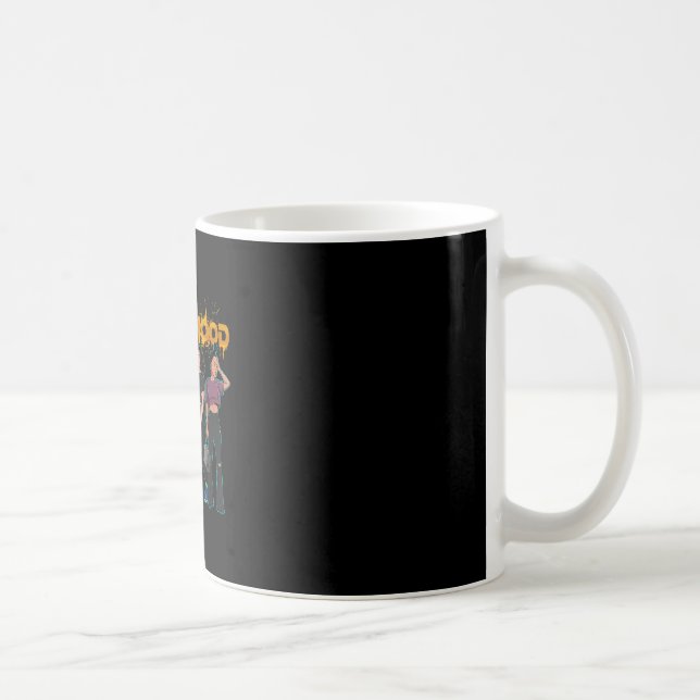 Caneca De Café Irmandade do Juneteenth amigas da vizinhança (Direita)