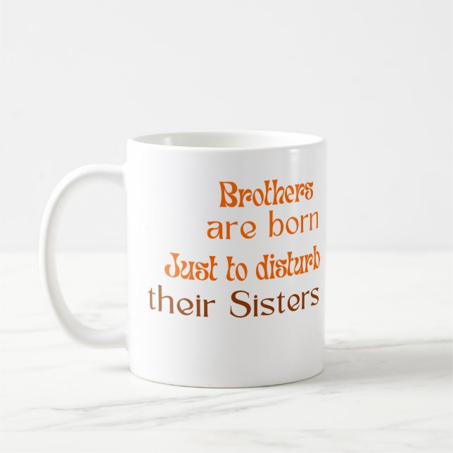 Caneca De Café Irmão (Esquerda)
