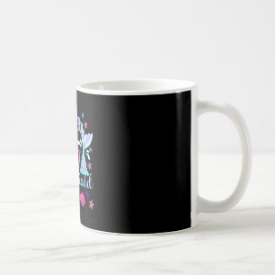 Caneca De Café Irmão da aniversariante sereia engraçado 1º aniver