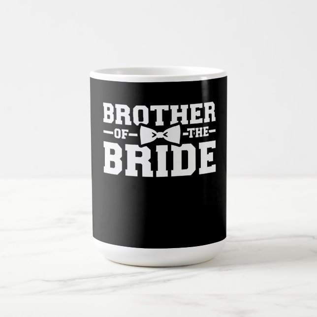 Caneca De Café Irmão Da Noiva Presente Para Irmão (Centro)