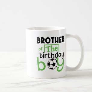 Caneca De Café Irmão de Futebol Aniversário Menino Festa Futebol