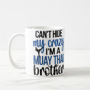 Caneca De Café Irmão de Muay Thai Divertido Irmão de Muay Thai