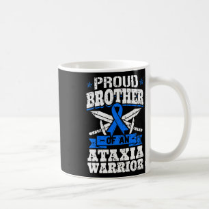 Caneca De Café Irmão De Uma Ataxia Guerreira Sensibilização Fita